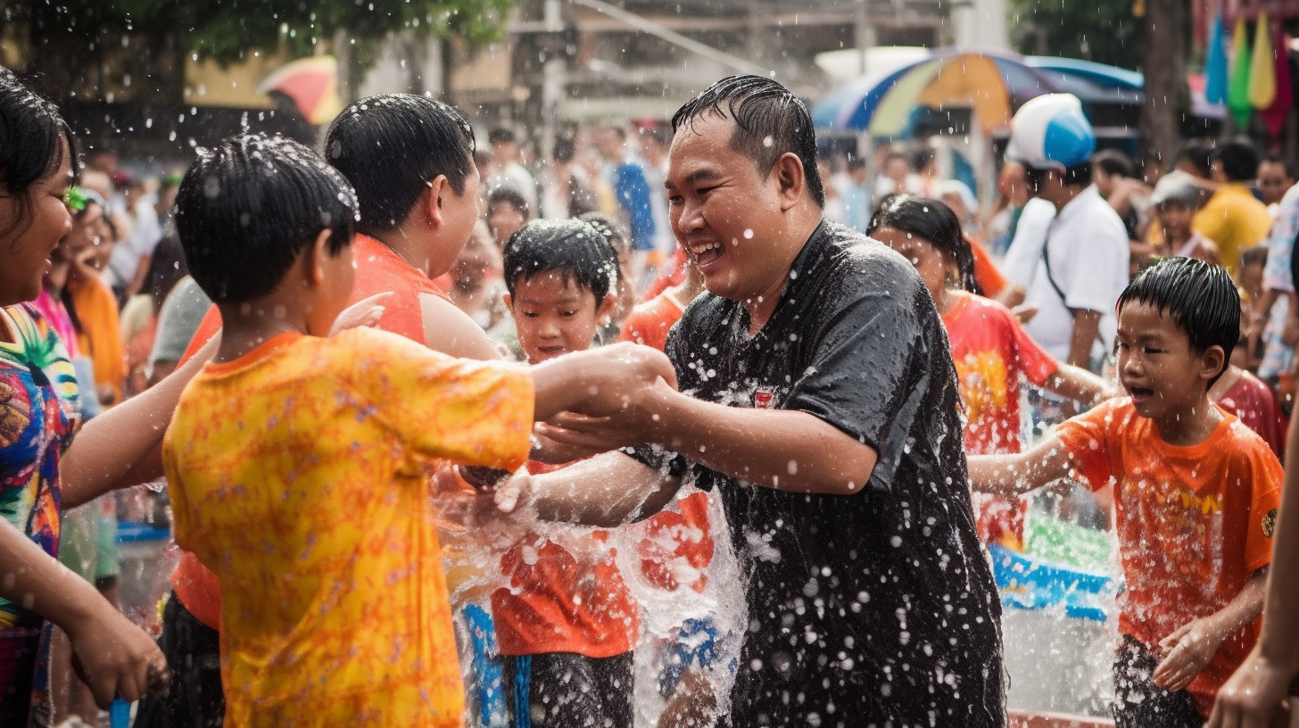 water fight