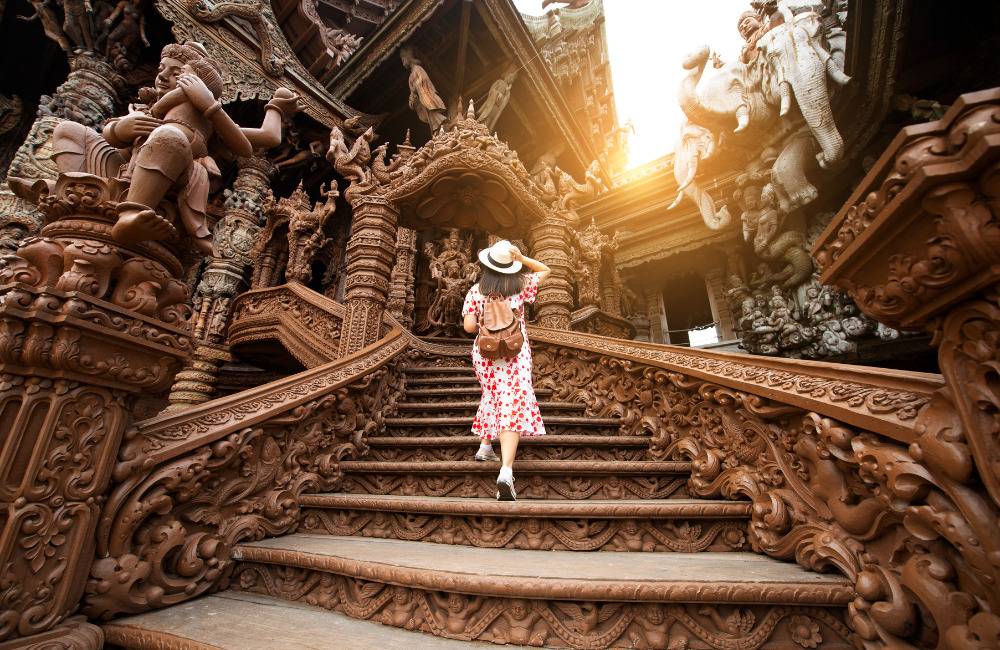 Sanctuary of Truth, iconic wooden temple in Pattaya near Altera Hotel