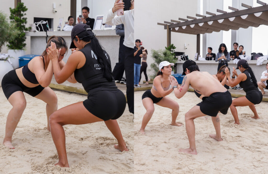 Rooftop Sand Workout – Strength and Connection in Wellness Community Pattaya