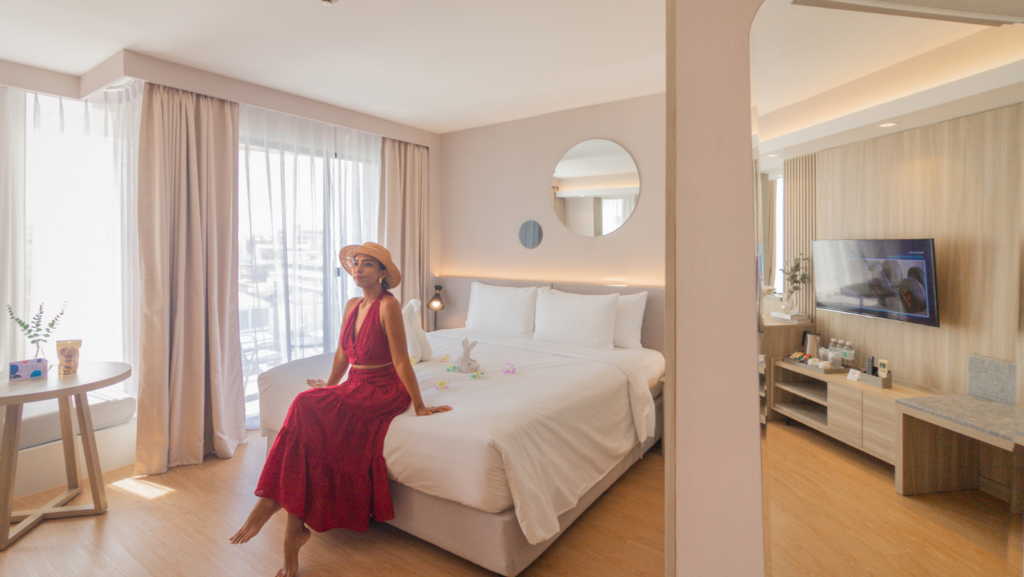 Spacious room at Aster Hotel and Residence - 4 star hotel in central Pattaya near Walking Street